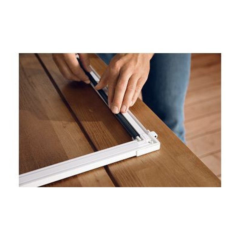 tesa Moustiquaire pour porte ALU FALT, blanc