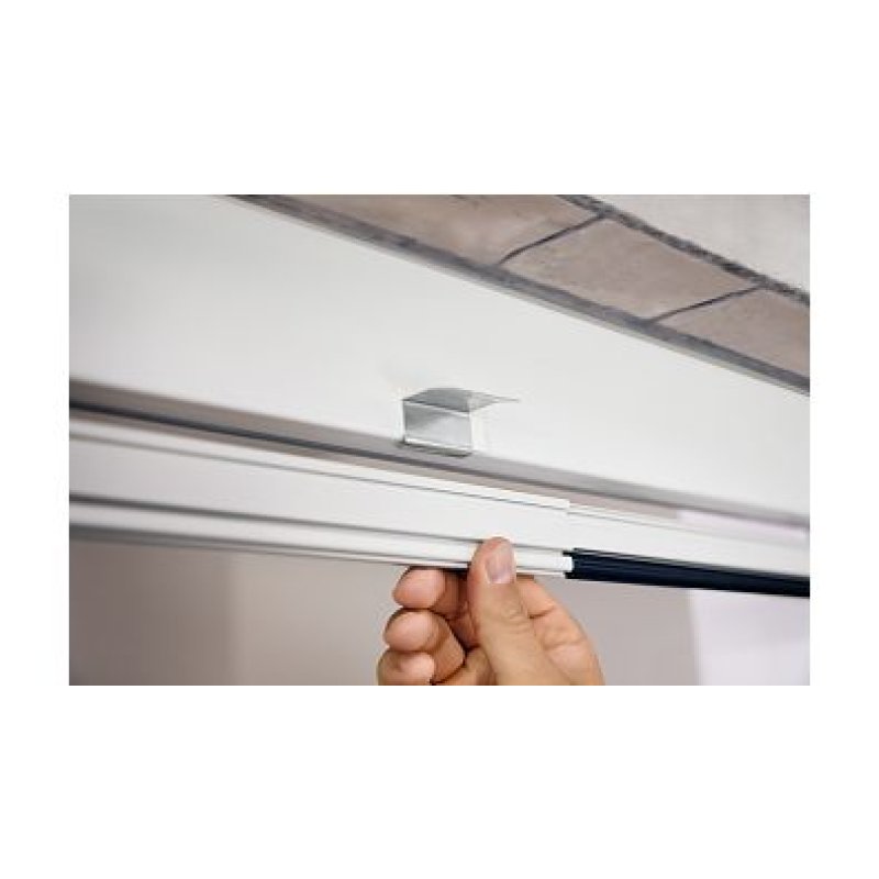 tesa Moustiquaire pour porte ALU FALT, blanc