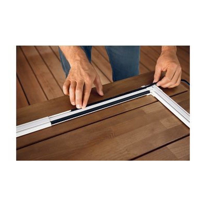 tesa Moustiquaire pour porte ALU FALT, anthracite