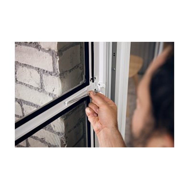 tesa Moustiquaire pour porte ALU FALT, anthracite