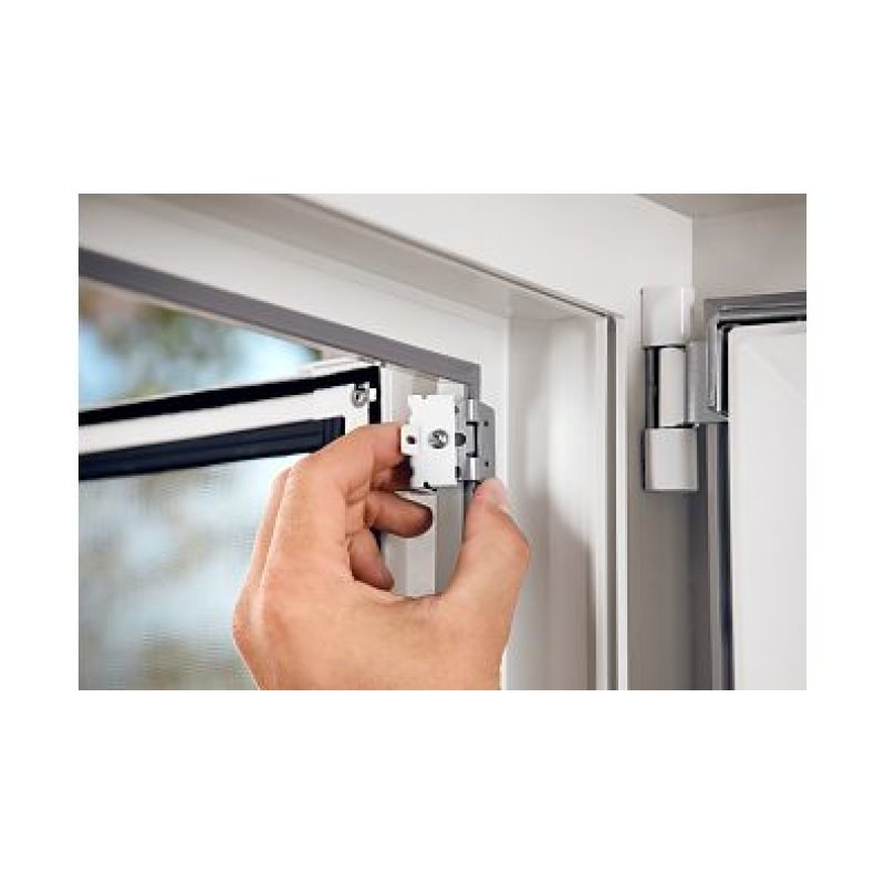 tesa Adaptateur pour moustiquaire de porte ALU FALT