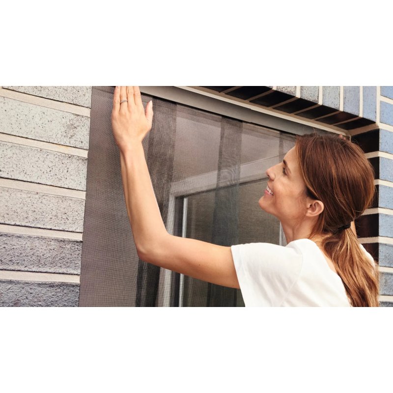 TESA 55298-00000-00 moustiquaire Porte Anthracite