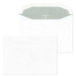 MAILmedia enveloppes C5 gommées, sans fenêtre, blanc