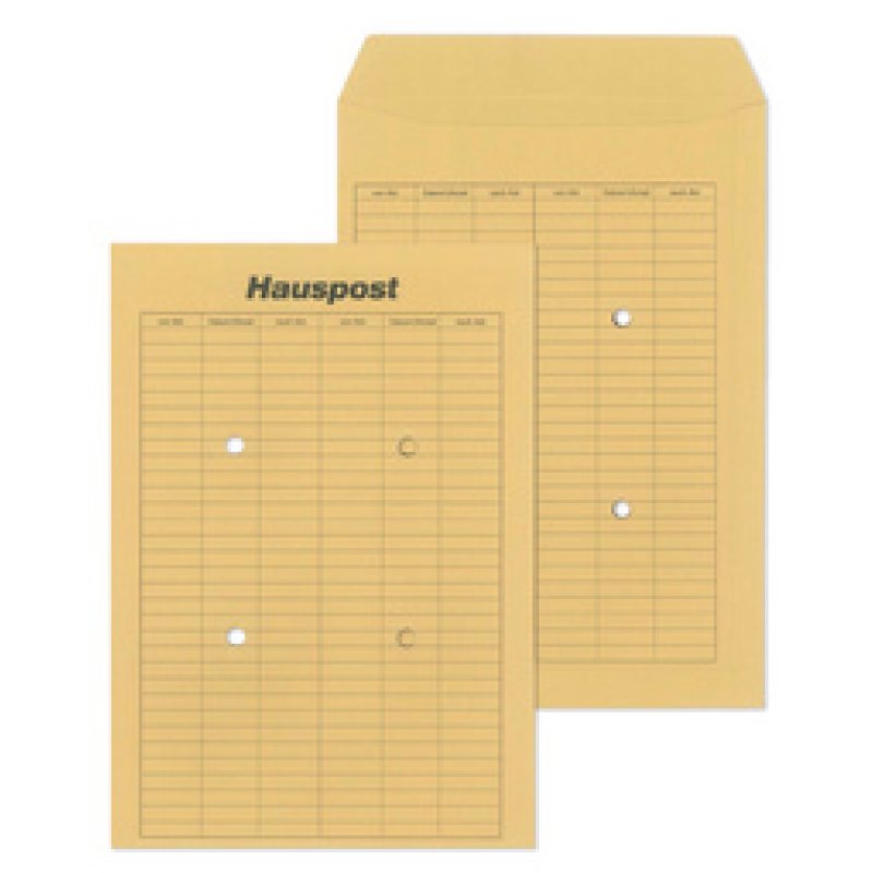 MAILmedia Hauspost-Versandtasche, braun, C4, ungummiert