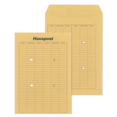 MAILmedia Hauspost-Versandtasche, braun, B4, ungummiert