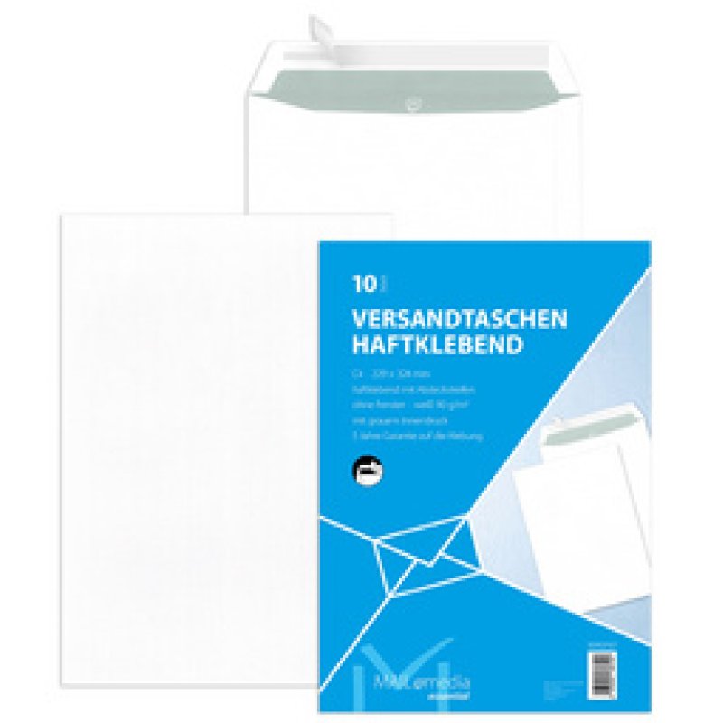 MAILmedia pochette d'expedition offset, C4, blanc
