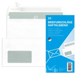 MAILmedia Briefumschlag Offset weiß, DIN Lang, mit Fenster