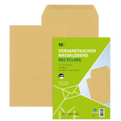 MAILmedia pochettes d'expédition, B4, kraft marron