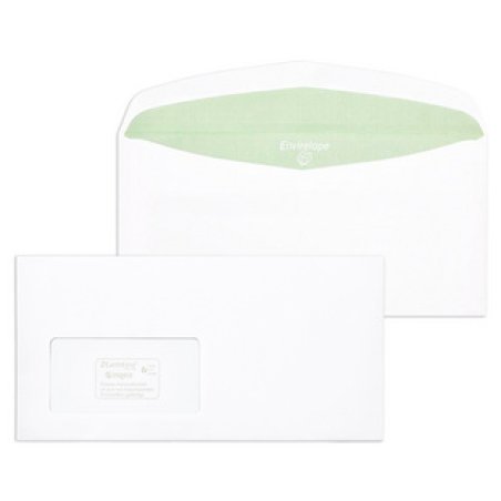 MAILmedia Briefumschlag Envirelope, 114 x 229 mm, weiß