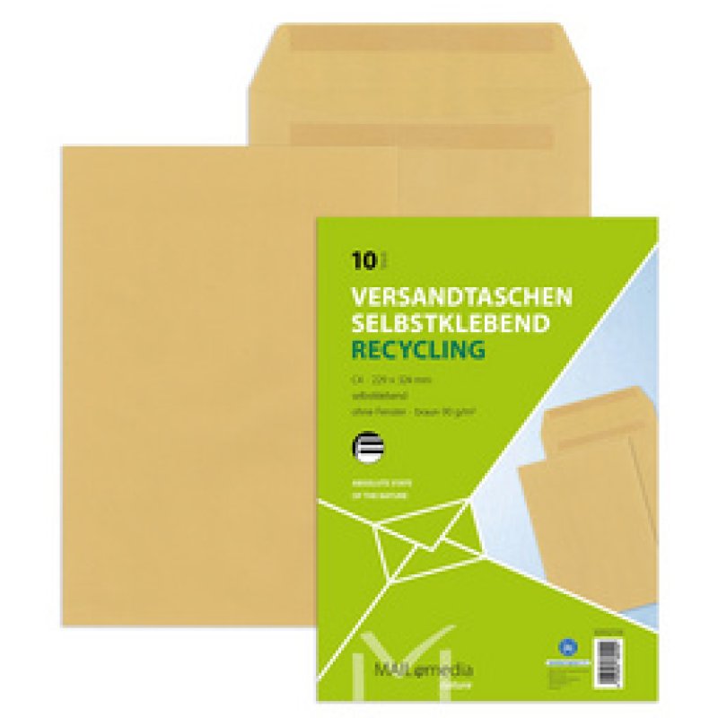 MAILmedia Pochette d'expédition, C5, kraft marron