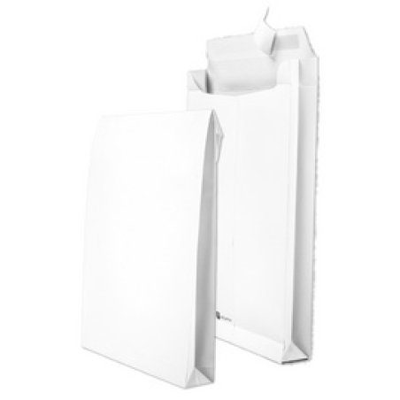 SECURITEX Pochette d'expédition à soufflet, C4, blanc