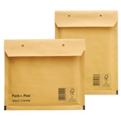 MAILmedia Pochettes d'expédition matelassées, typ 20/K, brun