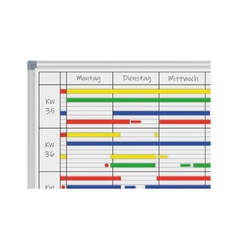 MAUL Tableau de planning MAULstandard, (L)900 x (P)600 mm