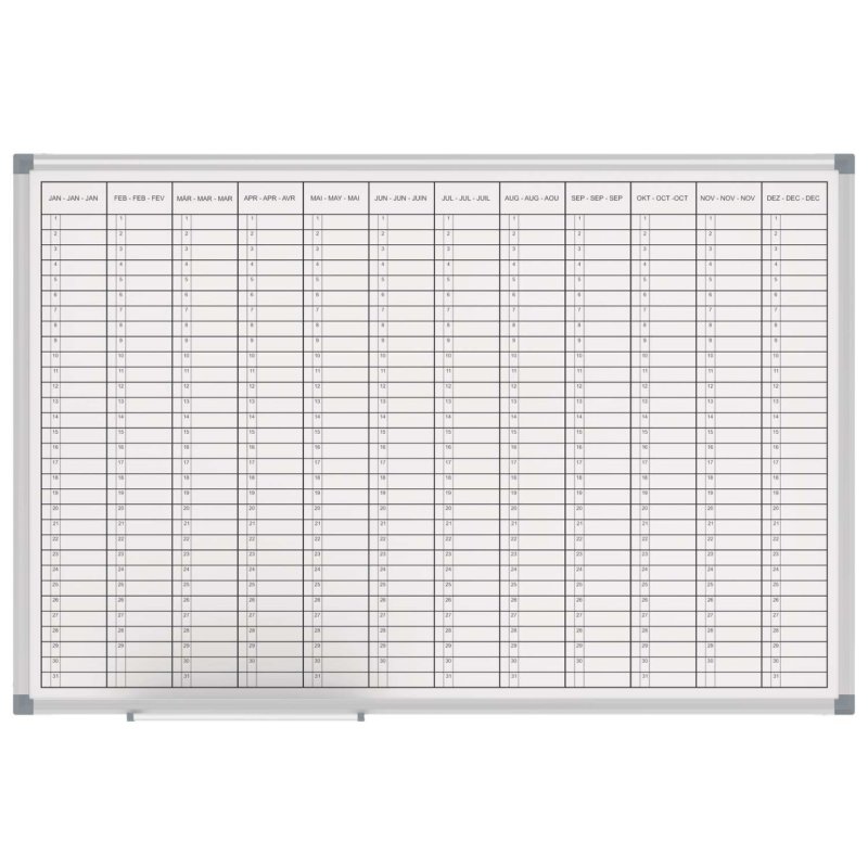 MAUL 6466384 wall planner White Multilingual