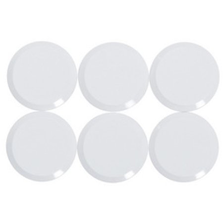 MAUL Aimant rond à facettes MAULpro, diamètre: 20 mm, blanc