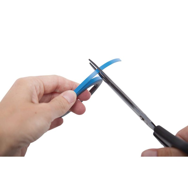 MAUL Bandes magnétiques, (l)5 mm x (L)1.000 mm, bleu
