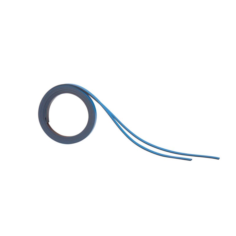 MAUL Bandes magnétiques, (l)5 mm x (L)1.000 mm, bleu