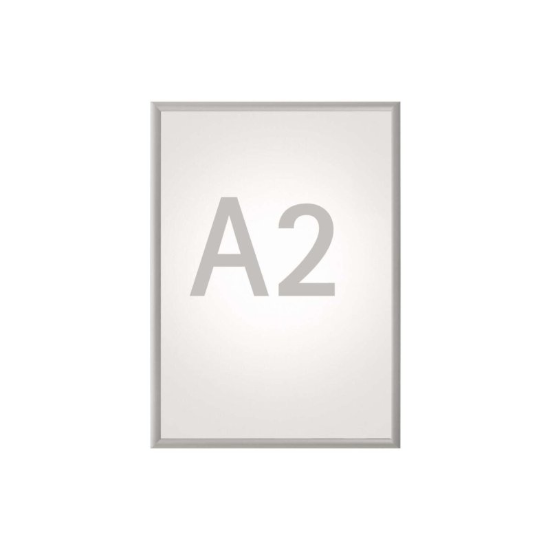 MAUL Cadre pour affiches Standard, A2, cadre en aluminium