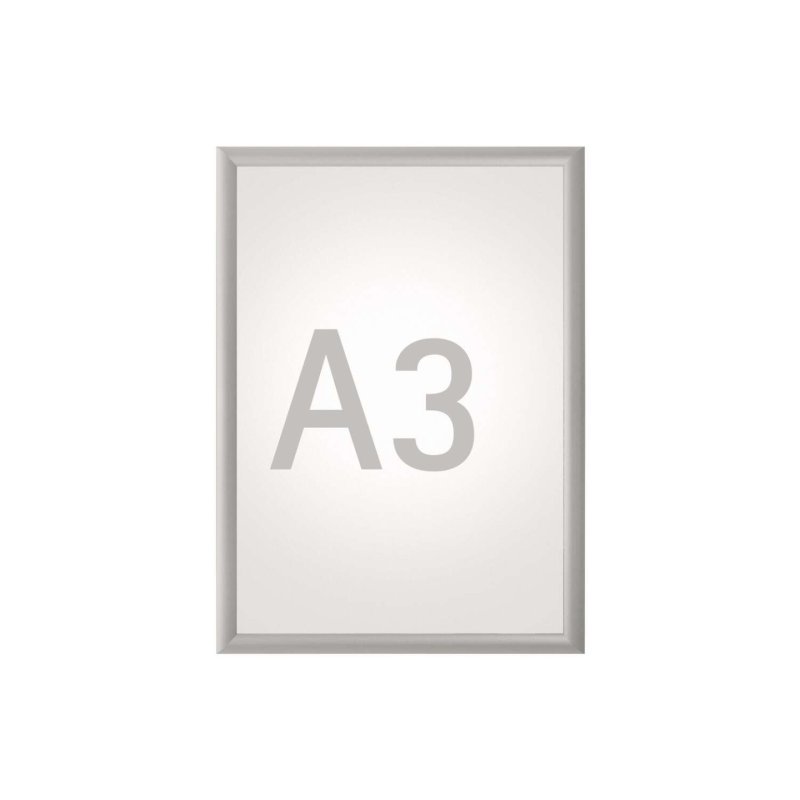 MAUL Cadre pour affiches Standard, A3, cadre en aluminium