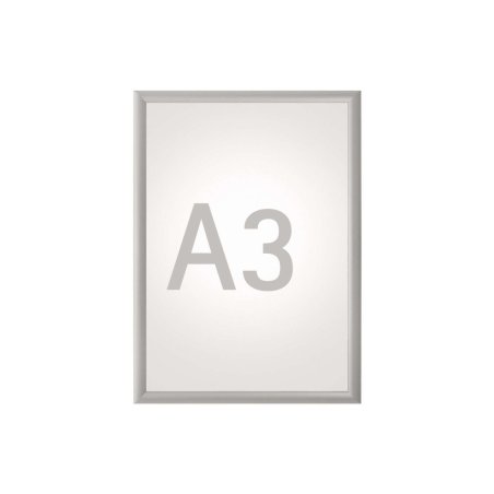 MAUL Cadre pour affiches Standard, A3, cadre en aluminium