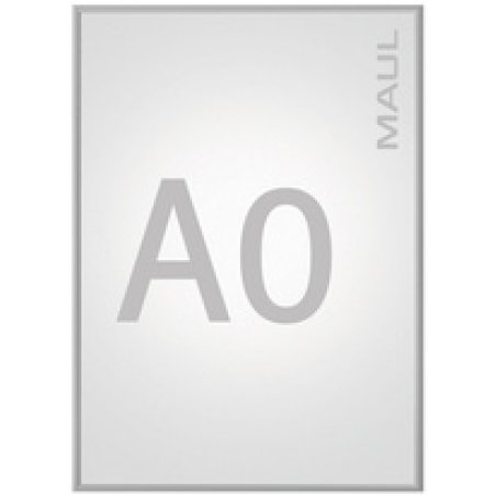 MAUL Cadre pour affiches Standard, A4, cadre en aluminium