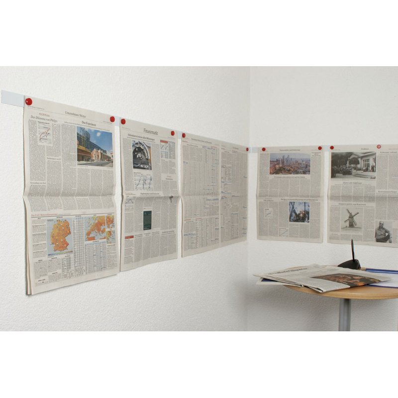 MAUL 6210502 bande magnétique 2500 mm Auto-adhésif