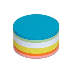 MAUL Carte de présentation, rond, diamètre: 95 mm, assorti