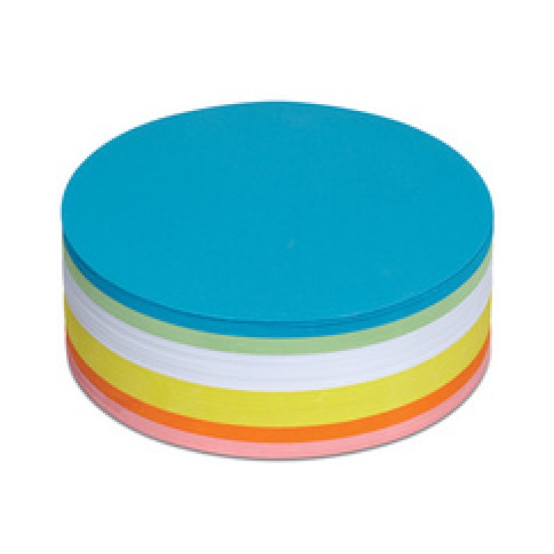 MAUL Carte de présentation, rond, diamètre: 95 mm, assorti