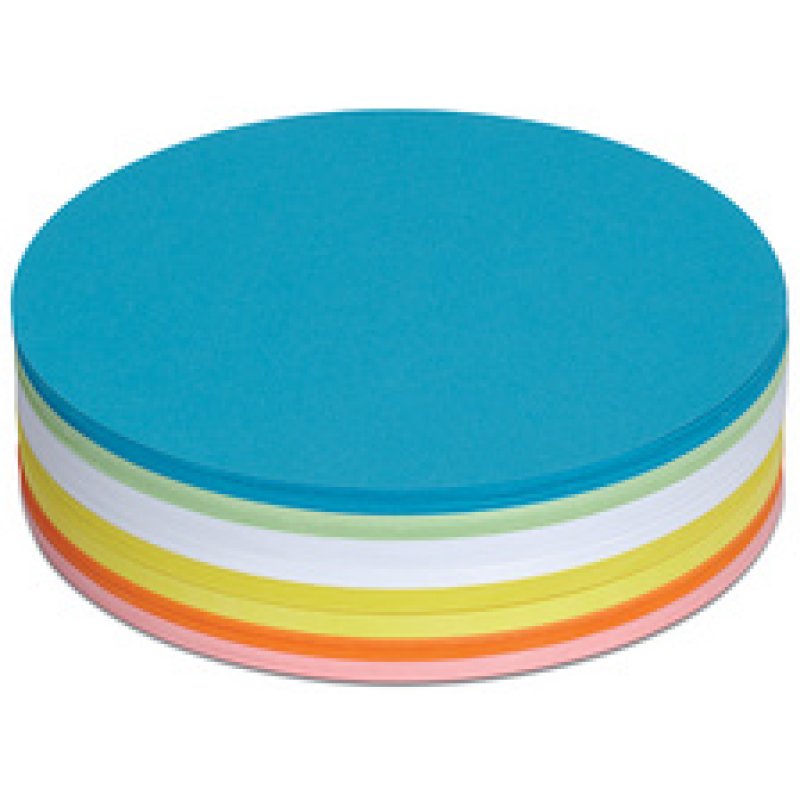 MAUL Carte de présentation, rond, diamètre: 135 mm, assorti