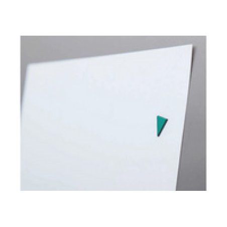 MAUL Symbole magnétique triangle, 10 x 10 mm, rouge