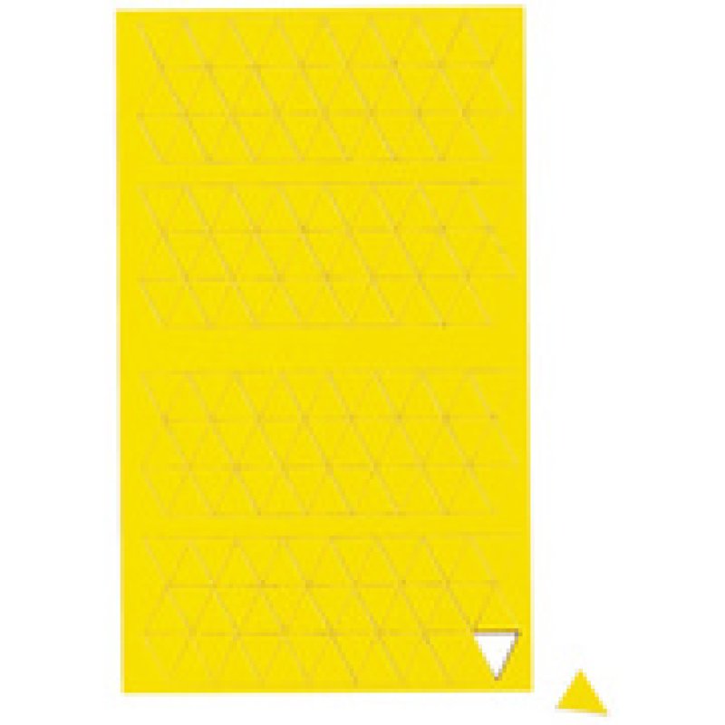 MAUL Sybole magnétique triangle, 10 x 10 mm, bleu