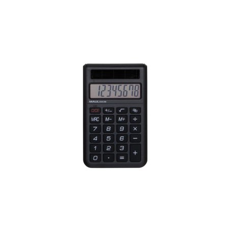 MAUL Calculatrice de poche ECO 250, 8 chiffres, noir