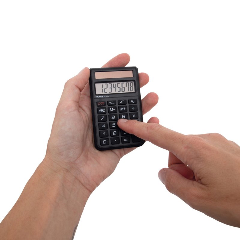 MAUL ECO 250 calculatrice Poche Calculatrice basique Noir