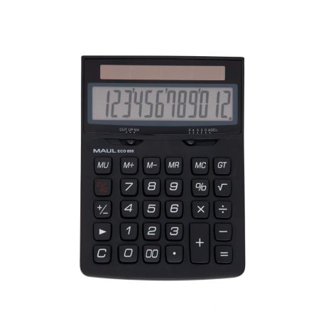 MAUL ECO 850 calculatrice Poche Calculatrice basique Noir