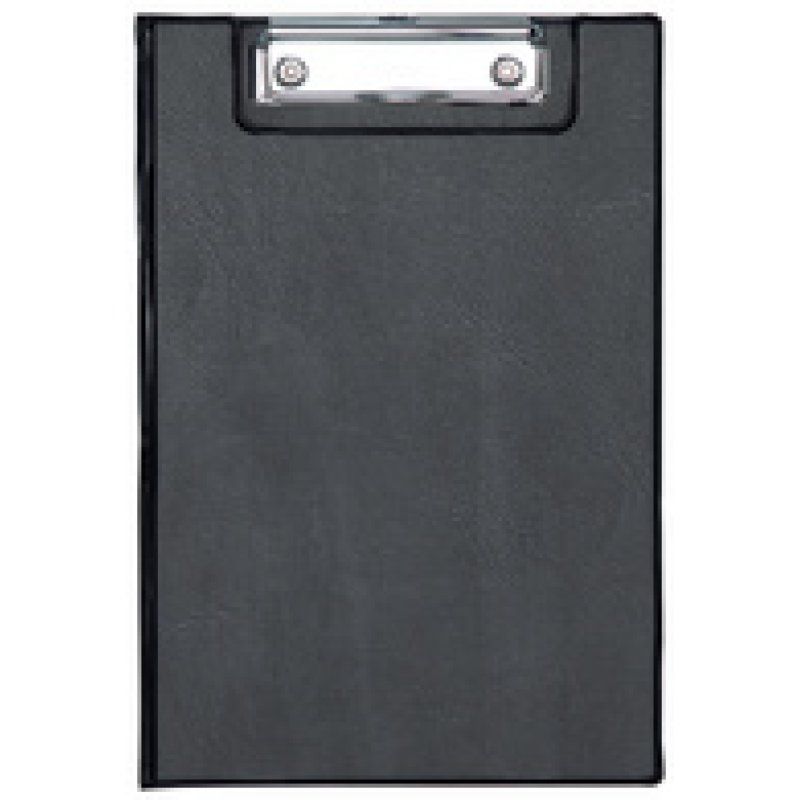 MAUL Porte-bloc à pince plastifié, A5, noir