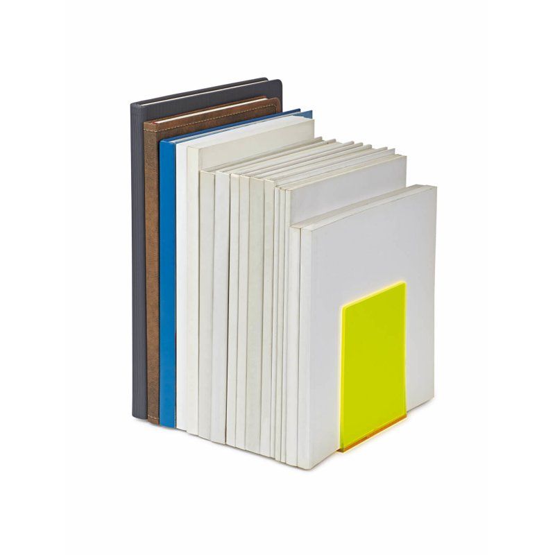 MAUL 3513611 serre-livre Jaune Acrylique