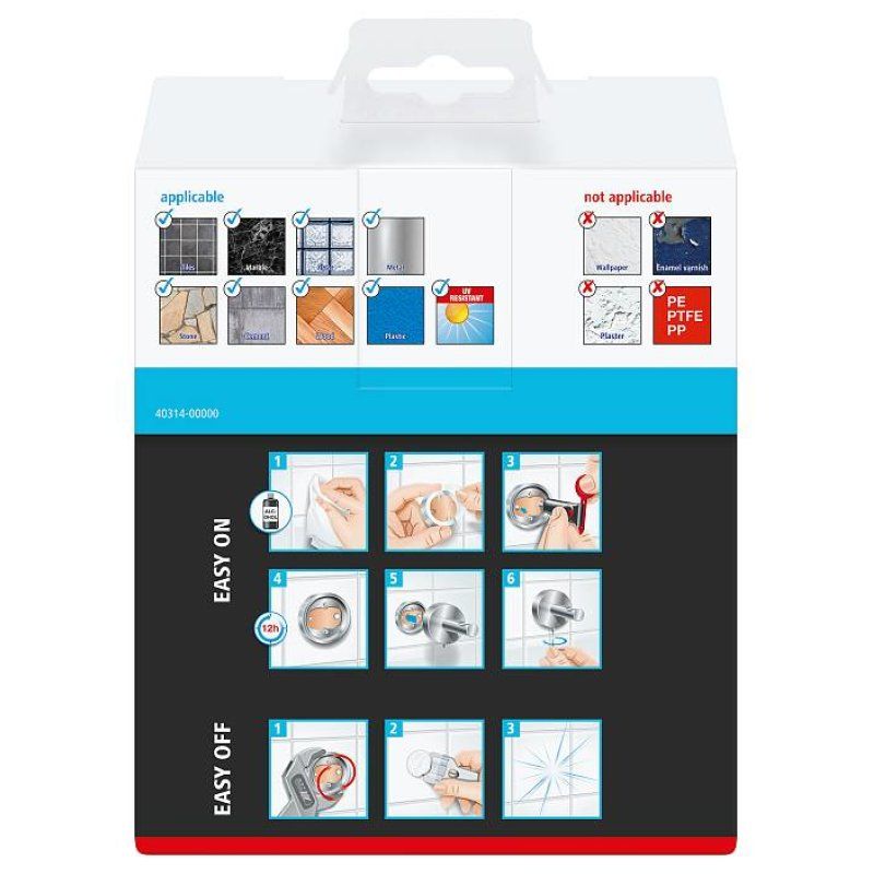 TESA Smooz Mural Argent