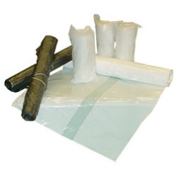 dm-folien Sachet poubelle, 6 litres, 310 x 370 mm, gris