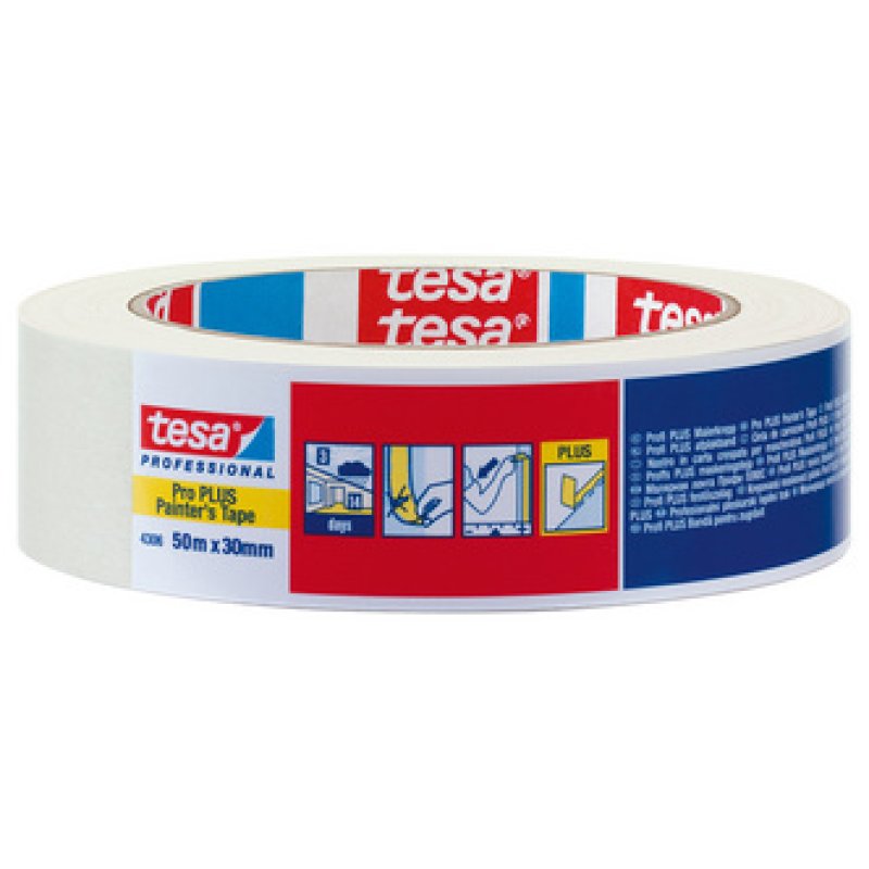 tesa Adhésif masquage papier pour peinture 4306,19 mm x 50 m