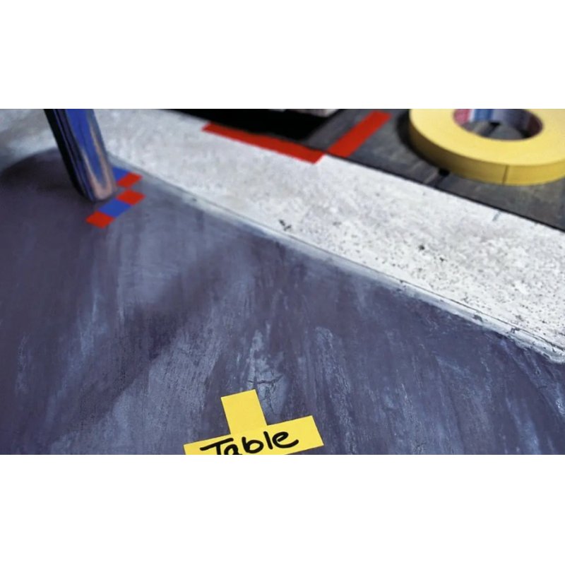 TESA 4651 Premium Adapté à une utilisation à l'intérieur 50 m Acrylique, Cellulose Jaune