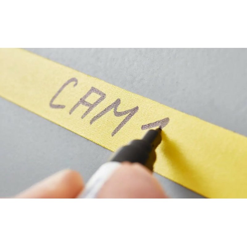 TESA 4651 Premium Adapté à une utilisation à l'intérieur 50 m Acrylique, Cellulose Jaune