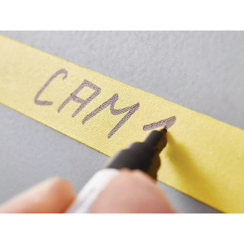 TESA 4651 Adapté à une utilisation à l'intérieur Adapté à une utilisation extérieure 25 m Tissu, Papier Jaune