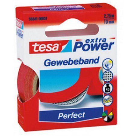 TESA 56341-00031 stationery tape 2.75 m Red