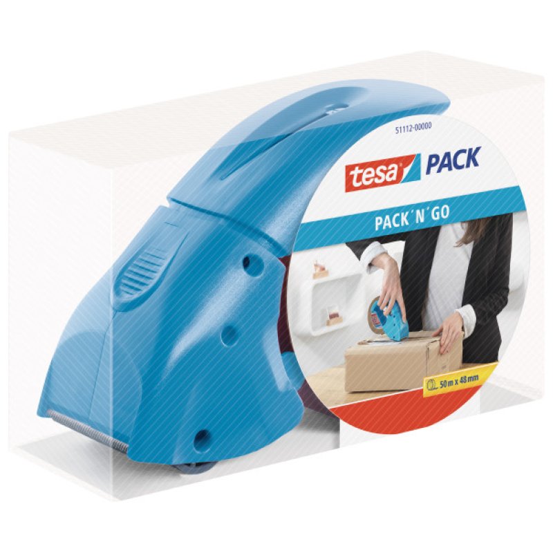 TESA 51112-00000 tape dispenser Blue
