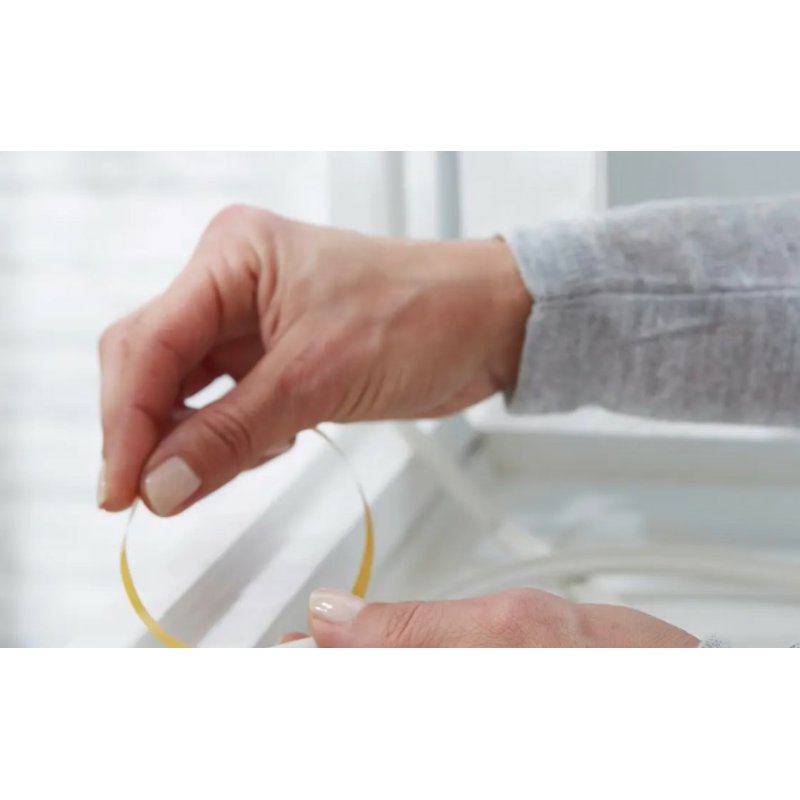 tesa Moll CLASSIC Calfeutrage caoutchouc profil P, marron