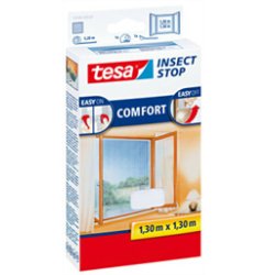 tesa Moustiquaire COMFORT pour fenêtre, 1,30 m x 1,30