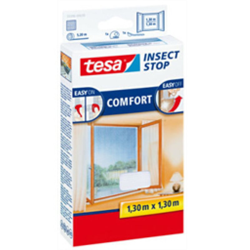 TESA Insect Stop Comfort mosquito net Window White