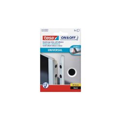 tesa On & Off Pastilles adhésives, set de 8, diamètre: 16 mm