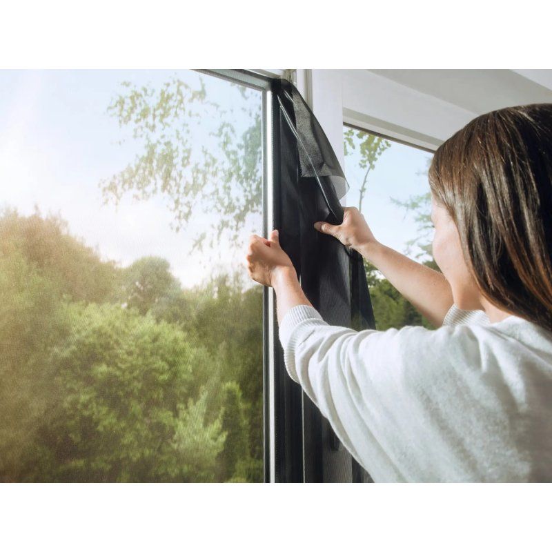 TESA 55297-00000-00 moustiquaire pour fenêtre Polyester