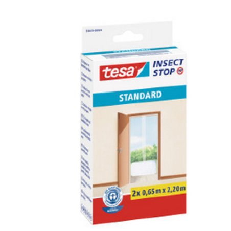 TESA 55679-00020 moustiquaire Porte Blanc